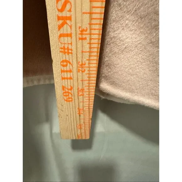 Fendi Roma Wool Coat 42 Blush Pink Shearling Pocket Jacket Italy Luxury Designer - Picture 6 of 15